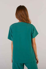 Casacca donna microstretch scollo V 3-Pockets Rosalia