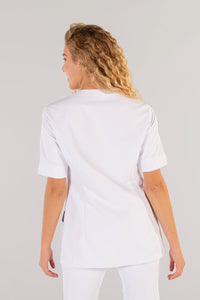 Casacca donna microfibra scollo V 2-Pockets Cris