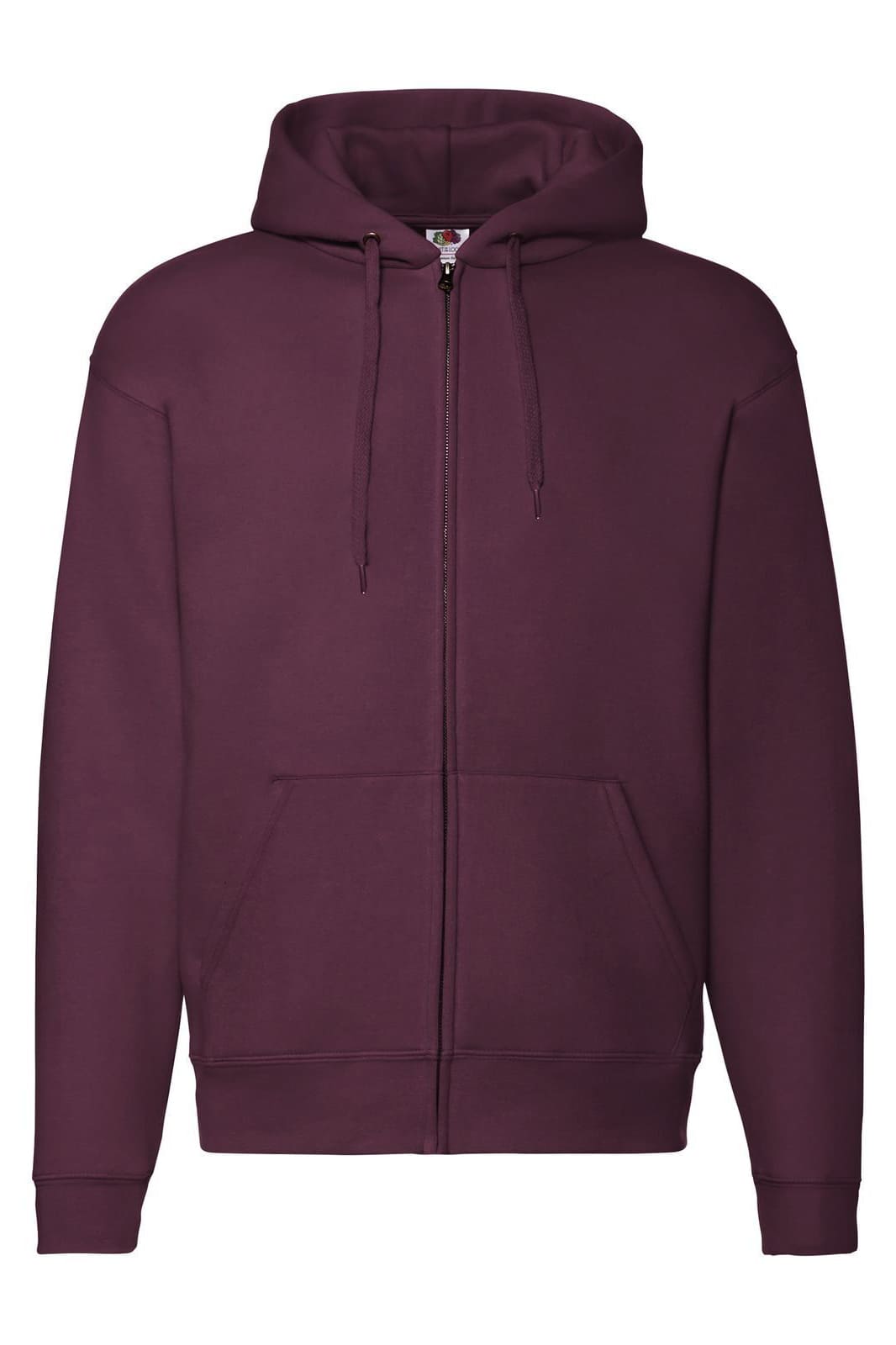 Felpa Con Cappuccio Donna Fruit Of The Loom – Stile Classico, Colore Borgogna, Taglia Large