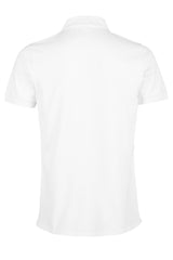 Polo uomo cotone abbottonatura nascosta Owen 215 gr