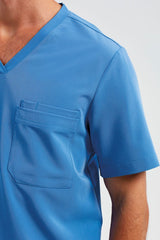 Casacca uomo microstretch scollo V 2-Pockets Limitless
