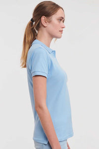 Polo donna cotone elasticizzato Stretch 210 gr
