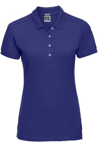 Polo donna cotone elasticizzato Stretch 210 gr