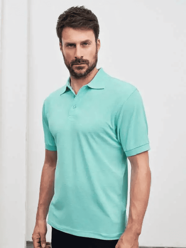 Polo uomo cotone stretch Phoenix 220 gr