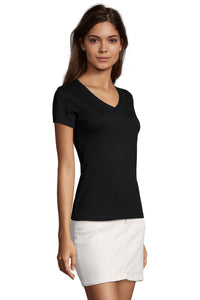 T-shirt donna cotone Imperial V 190 gr