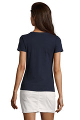 T-shirt donna cotone Imperial V 190 gr