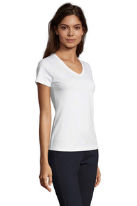 T-shirt donna cotone Imperial V 190 gr