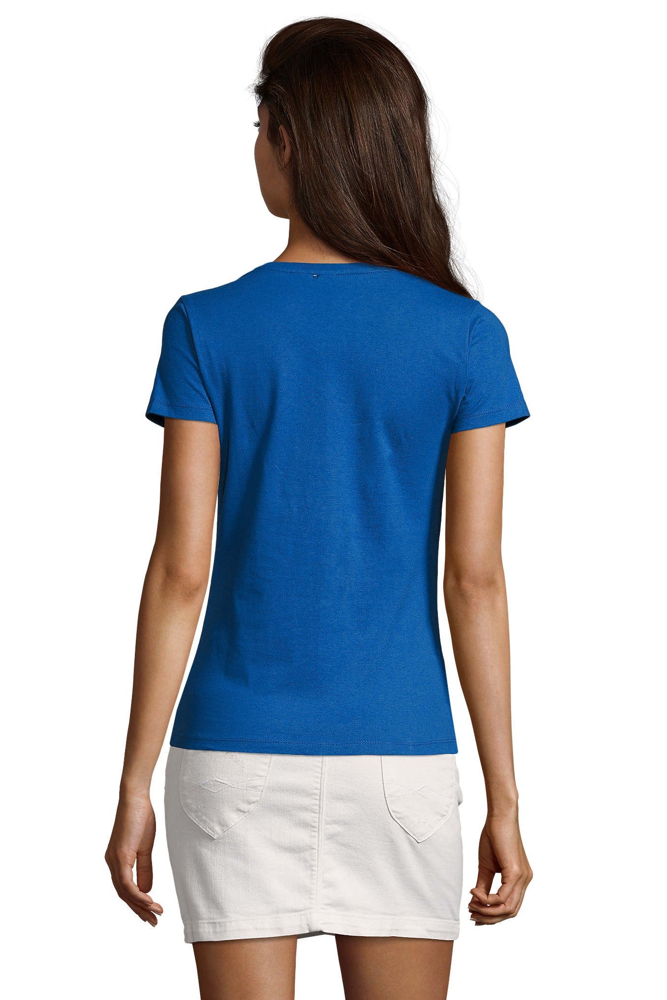T-shirt donna cotone Imperial V 190 gr