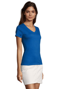 T-shirt donna cotone Imperial V 190 gr