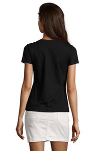 T-shirt donna cotone Imperial V 190 gr
