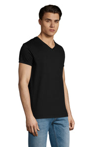 T-shirt uomo cotone scollo V Imperial V 190 gr