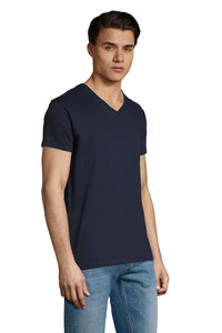 T-shirt uomo cotone scollo V Imperial V 190 gr