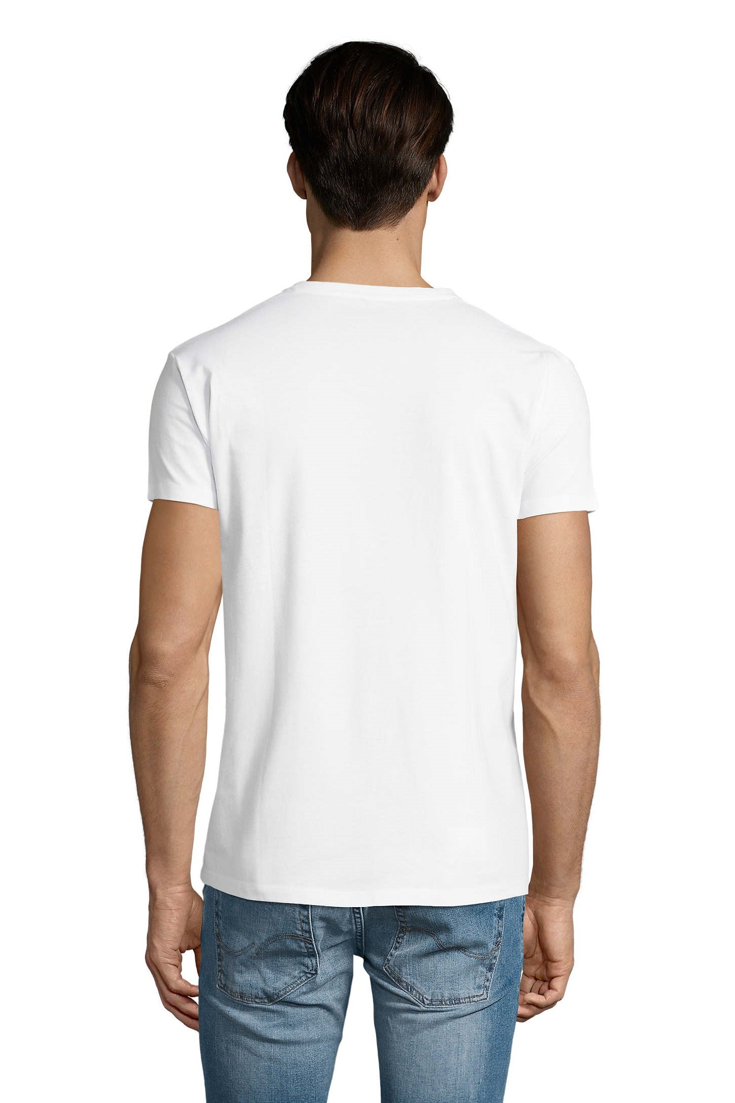T-shirt uomo cotone scollo V Imperial V 190 gr