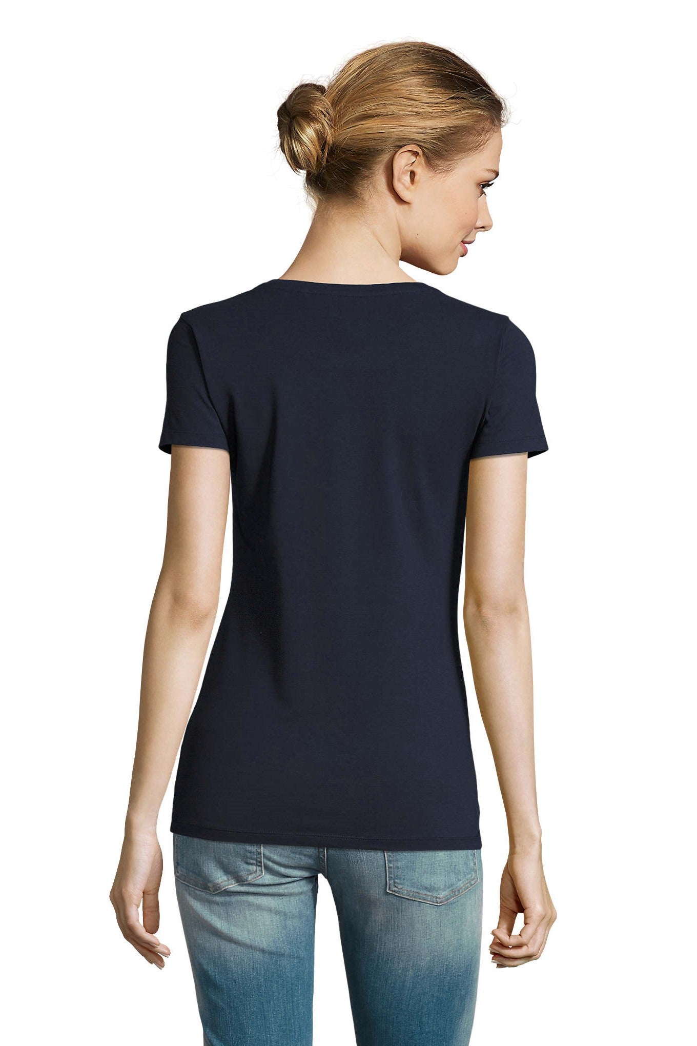 T-shirt donna cotone stretch Millenium 190 gr