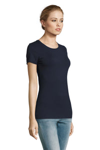 T-shirt donna cotone stretch Millenium 190 gr