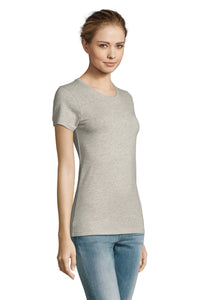 T-shirt donna cotone stretch Millenium 190 gr