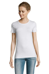 T-shirt donna cotone stretch Millenium 190 gr