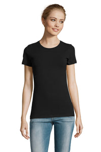T-shirt donna cotone stretch Millenium 190 gr