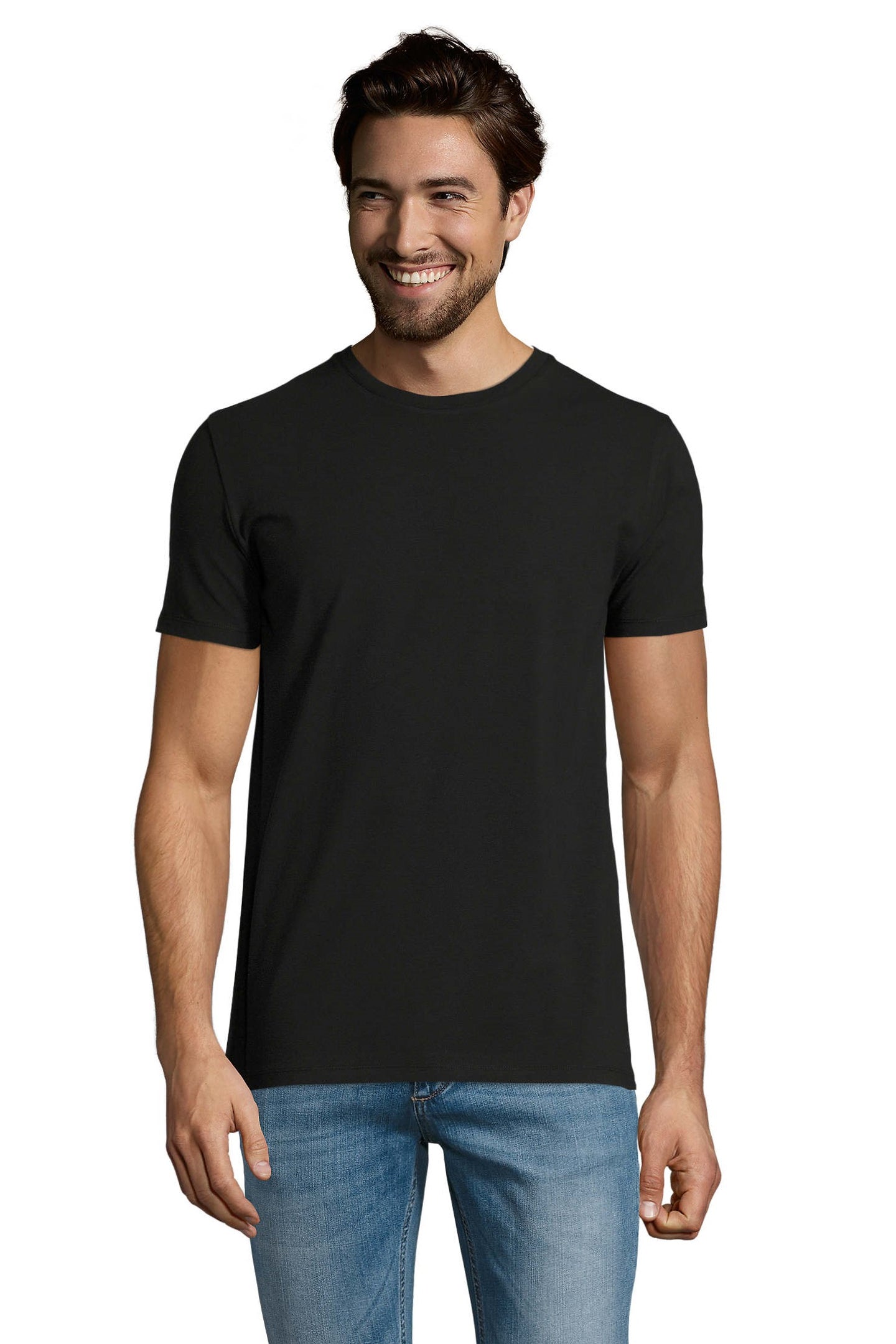 T-shirt uomo slim cotone stretch Millenium 190 gr