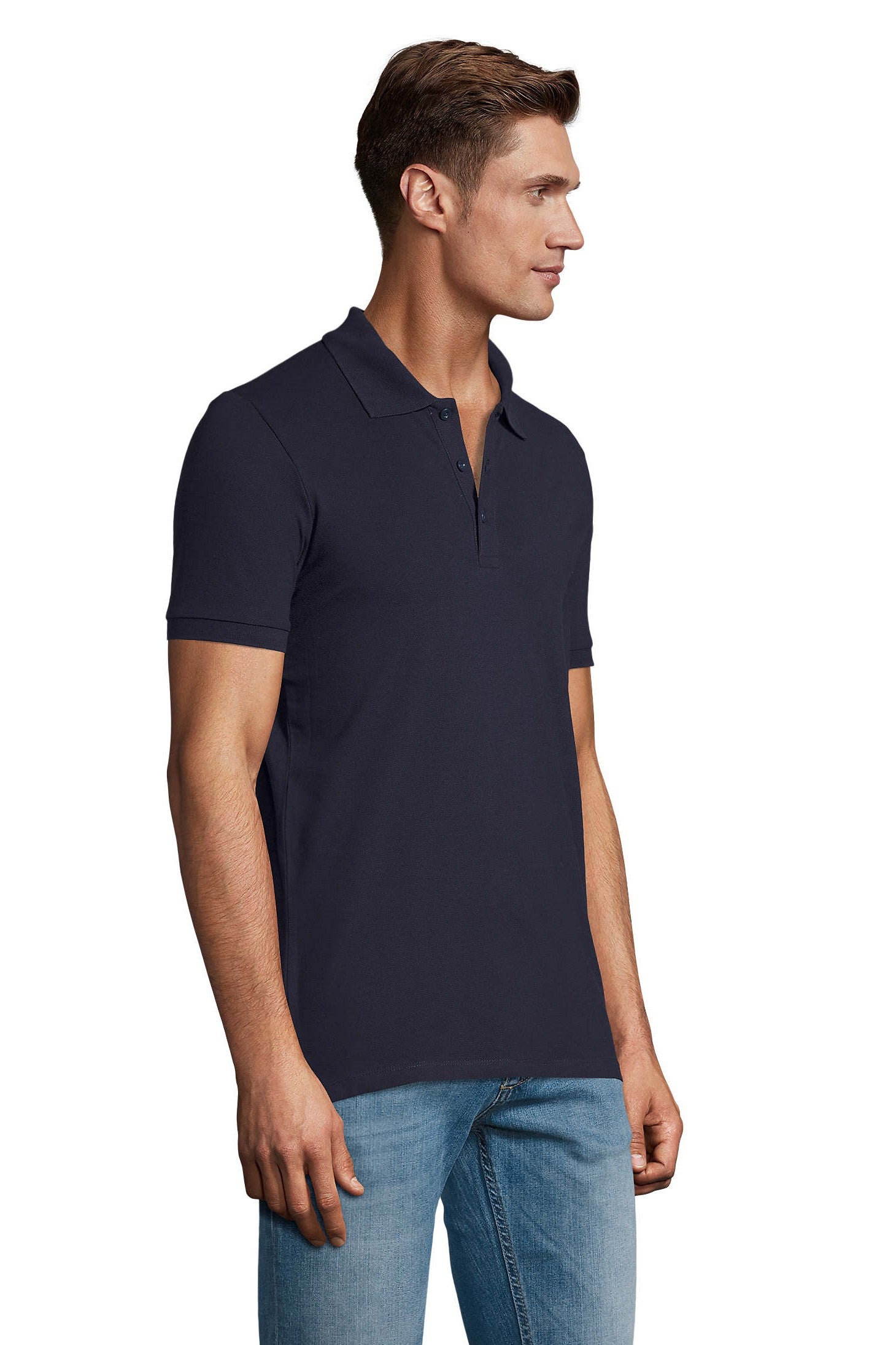 Polo uomo cotone stretch Phoenix 220 gr