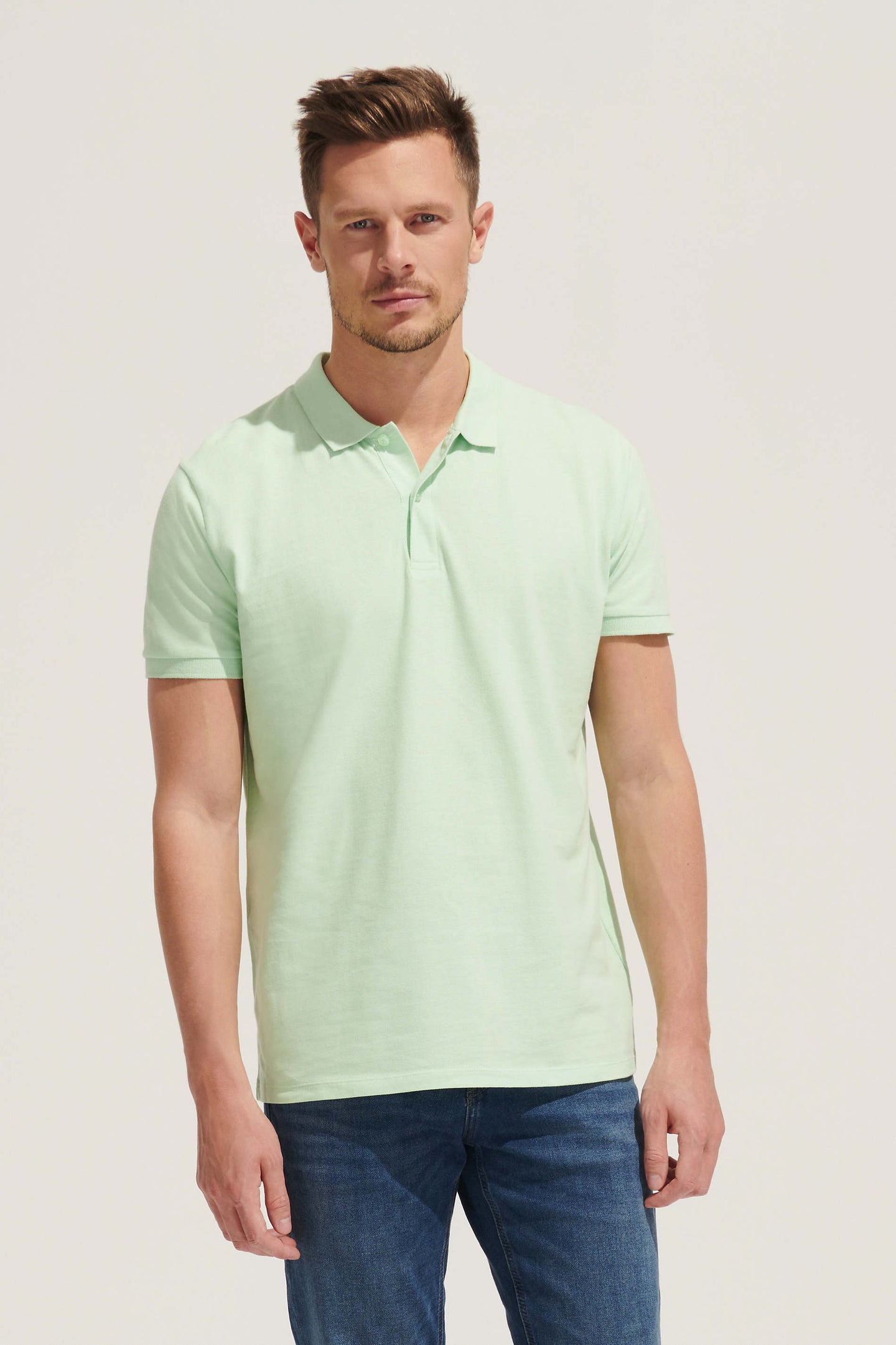 Polo uomo cotone biologico Planet 170 gr