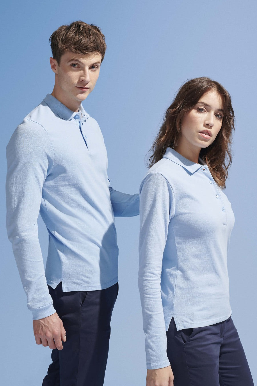 Polo donna cotone Podium 210 gr