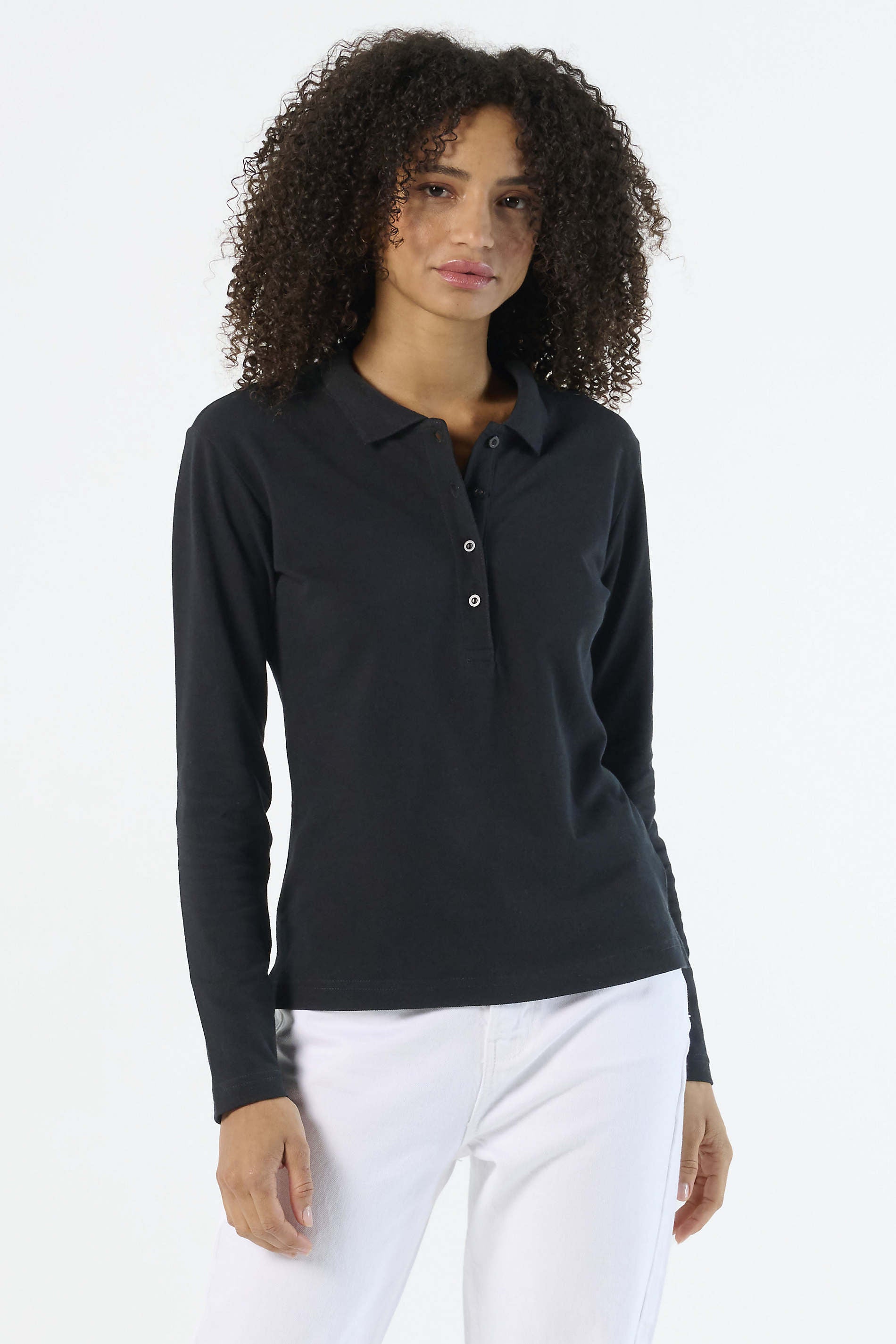 Polo donna cotone Podium 210 gr