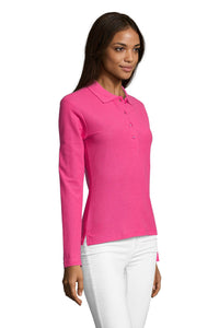 Polo donna cotone Podium 210 gr
